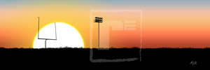 Football Sunset